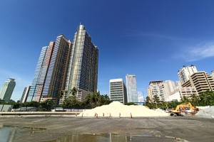 Manila Bay dolomite beach intact despite heavy rains
