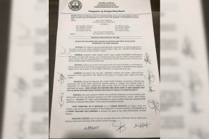 Bulacan town declares Kadamay official persona non grata