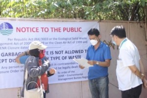 EMB closes 2 open dumpsites in Cebu, Bohol