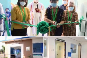 DOH-Calabarzon opens vaccination center, clinical lab