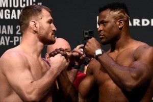 Ngannou captures UFC heavyweight title with KO