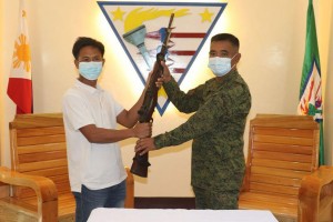 Army welcomes surrender of 11th Basilan-based ASG member