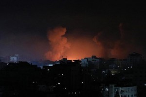 Israel hits health center in Gaza