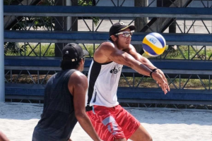 AJ Pareja juggling chores as doctor, beach volleyball player