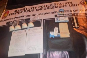 Nigerian, cohort yield P2.7-M shabu in Makati drug sting