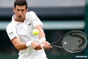 Djokovic, Murray through, Tsitsipas out at Wimbledon