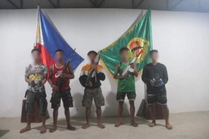 5 more NPA rebels surrender in Masbate