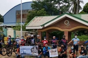 Antique joins ‘Bike for Justice and Peace'