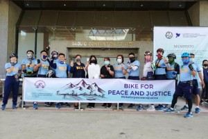 Bike event nation's call to bring Reds to justice: DILG chief