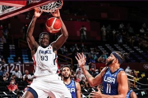 France beats Team USA 83-76 in Olympics basketball opener