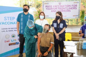 DOT eyes to vaccinate 31K Palawan tourism workers