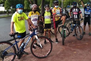Cebu City bikers reminded to wear face mask