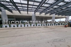 DOTr all set for initial ops of Bicol Int'l Airport