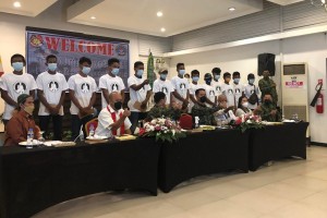 14 BIFF surrenders to CIDG in S. Kudarat province
