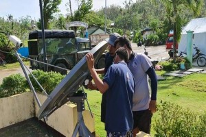 VSATs help ensure connectivity in Siargao, Dinagat Islands