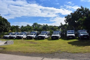 GenSan police gets 8 new vehicles