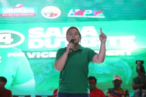 Lakas-CMD denies Sara Duterte ‘no-show’ in Palawan