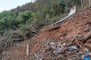 Rescue work continues after passenger plane crash in south China