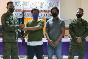 8 more ASG bandits surrender in Sulu
