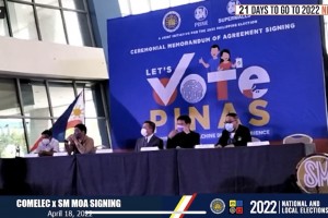Comelec, SM sign deal to familiarize voters on VCM use