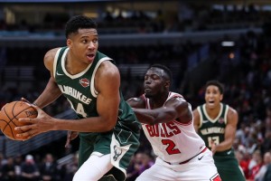 Bucks beat Bulls, take 3-1 lead in NBA playoffs' 1st round