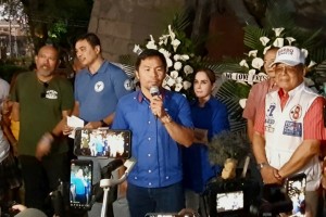 Pacquiao pays tribute to fallen journos in CDO