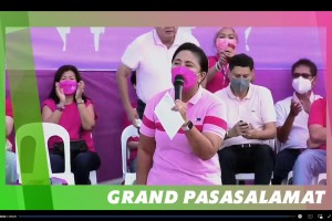 Robredo promises gov't that will go down to the people