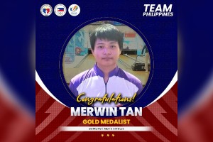 Marwin Tan wins PH’s 1st bowling gold in 11 years in SEA Games