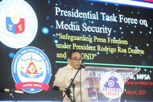 Duterte gov't gives PH media 'safe environment': PTFoMS exec