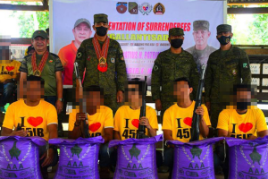5 Abu Sayyaf members surrender in Sulu