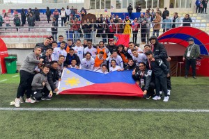 Azkals defeat Mongolia on late Holtmann strike