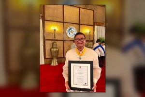 PSC chief given Presidential Medal of Merit