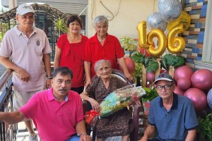 106-year-old granny in Pangasinan reveals secret to long life