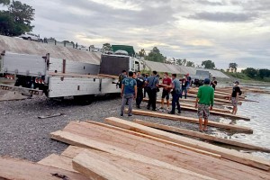 Over 13K board feet of illegal logs seized in Nueva Ecija