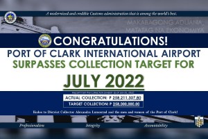 BOC-Port of Clark exceeds July target collection