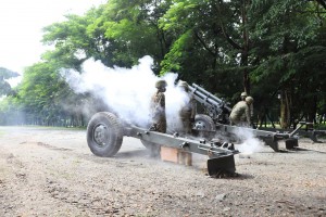 PH Army honors FVR with simultaneous gun salutes nationwide
