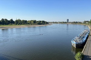 Rhine River's receding water levels threaten German economy
