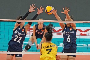 China, Japan stay unbeaten in Asian Volleyball Cup