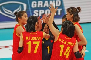 China, Vietnam in Asian Volleyball Confederation Cup semis