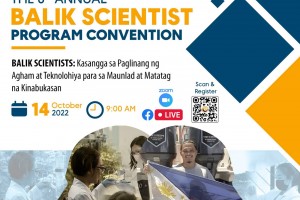 DOST invites public to Balik Scientists convention