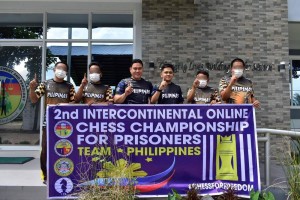 GenSan inmates named champions in online int'l chess tilt