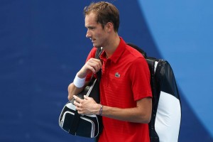 Russia’s Medvedev opens ATP tourney with straight sets win