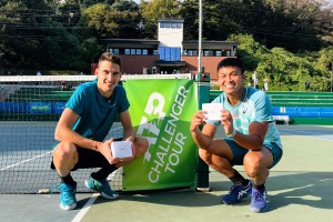 Gonzales, Cornea win doubles title at Yokohama Keio Challenger