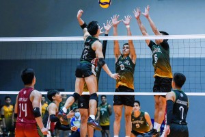 FEU spikers beat UP in V-League Men's Collegiate Challenge