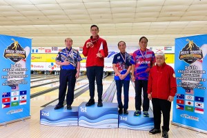 Nepomuceno wins at Asian Senior Bowling Championships