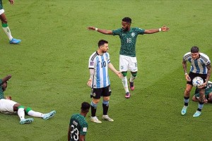 Brave Saudi Arabia shocks World Cup contender Argentina