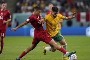 Australia defeats Denmark, enters 2022 World Cup playoff