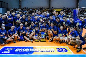 NU spikers win V-League Men's Collegiate Challenge title