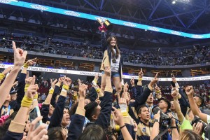 NU Pep back as UAAP cheerdance champ