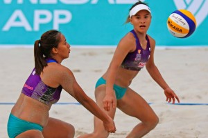 PH's Rondina-Gonzaga wins gold in world beach volleyball tourney